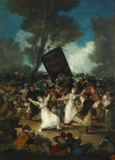 Burial of the Sardine by Francisco de Goya